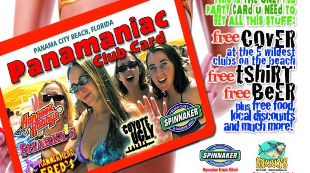 PANAMANIAC CLUB CARD: Spring Break’s Original VIP Party Card Turns 20!